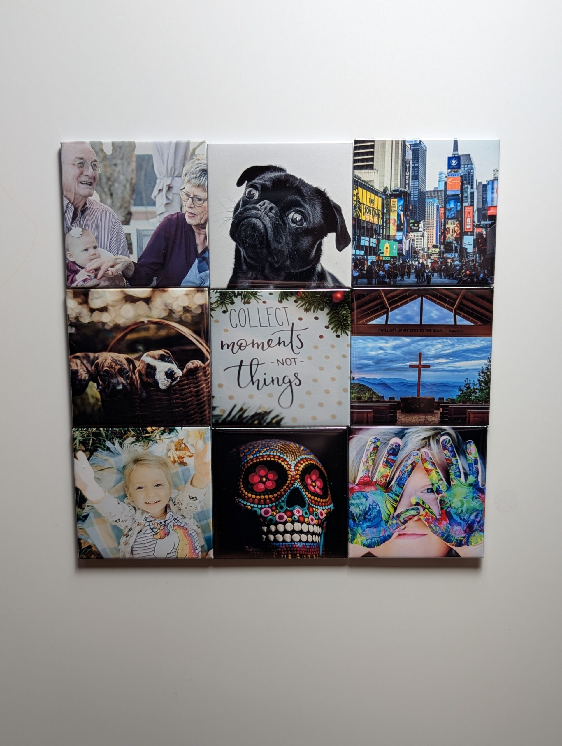 Custom 2x2 Photo Magnets – Personalized Keepsake Gift Set